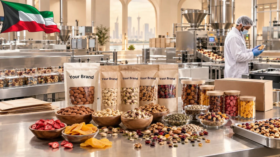 Private label snack manufacturer in Kuwait