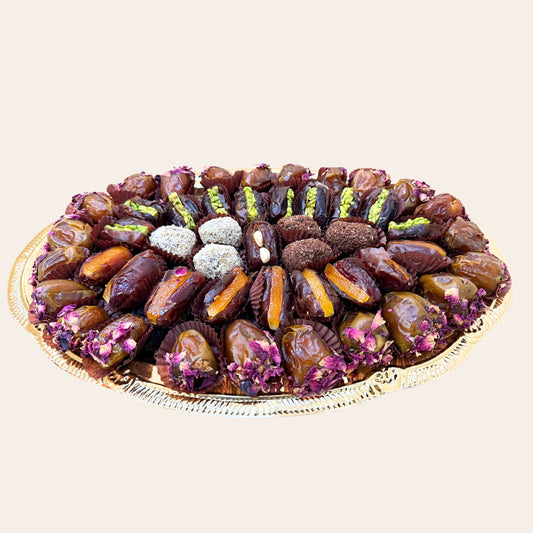 Luxury Ramadan Gourmet Dates Platter – 1 KG