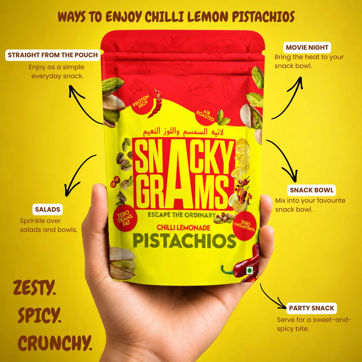 Chilli Lemonade Pistachios  (80g & 200g)