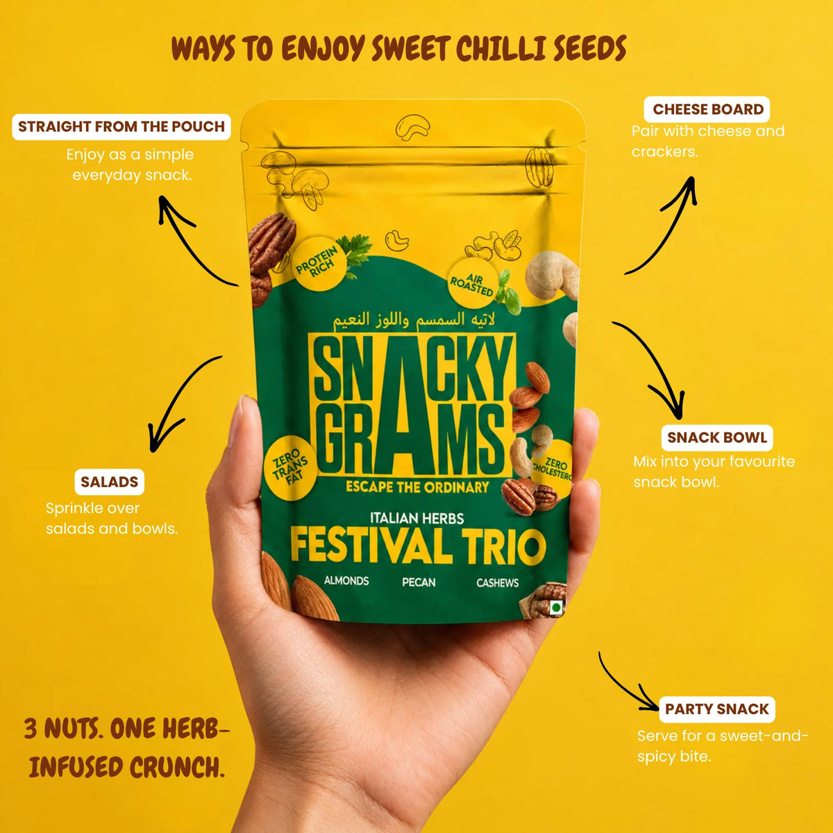 Italian Herbs Festival Trio (80g & 200g)