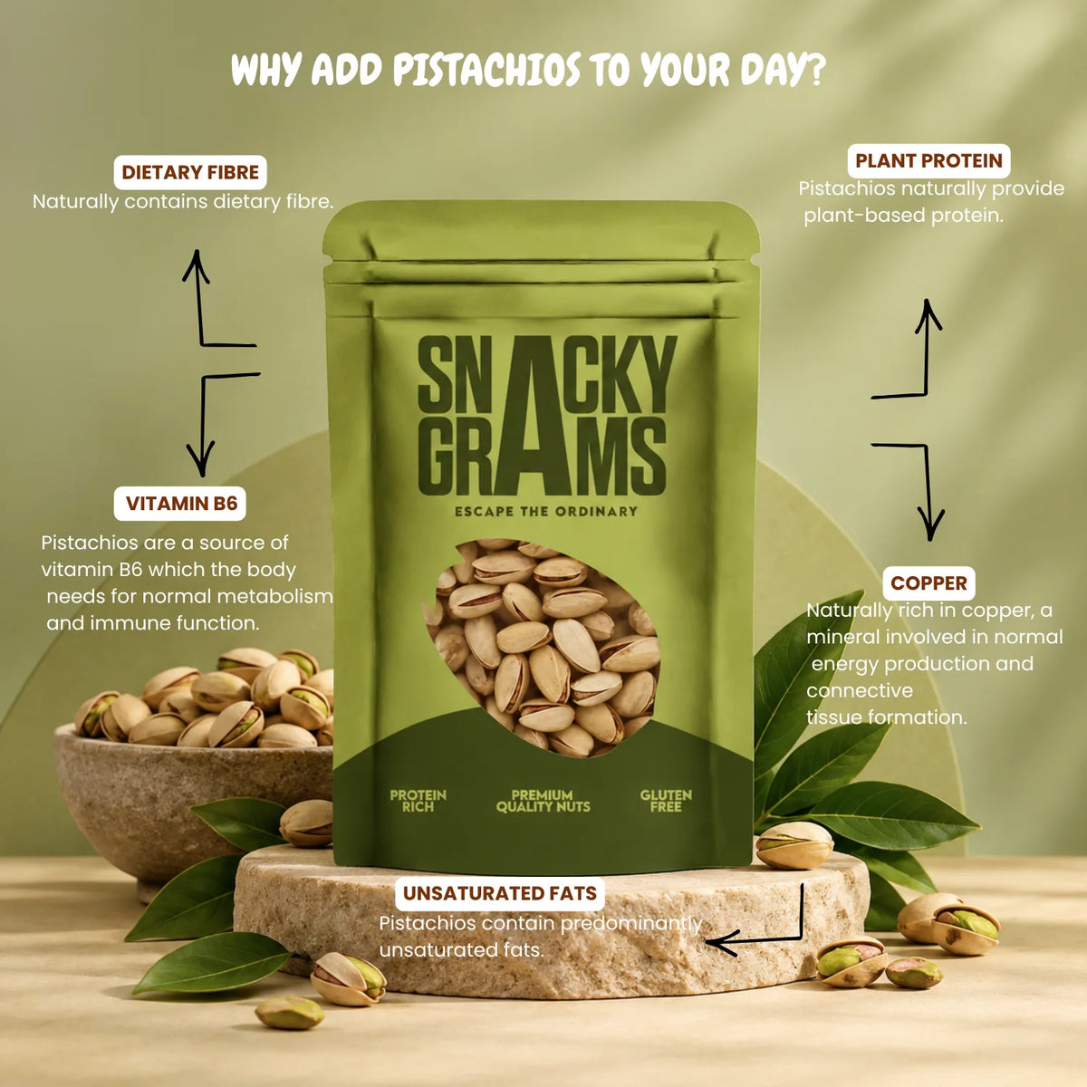 Raw Pistachio Nuts