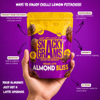 Sesame Latte Almond Bliss-Flavoured Almonds (80g & 200g)