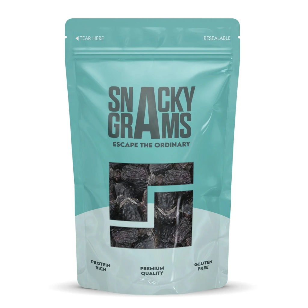 ajwa dates in a pouch of snacky grams