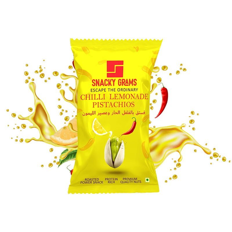 Chilli Lemonade Pistachios - Snacky Grams