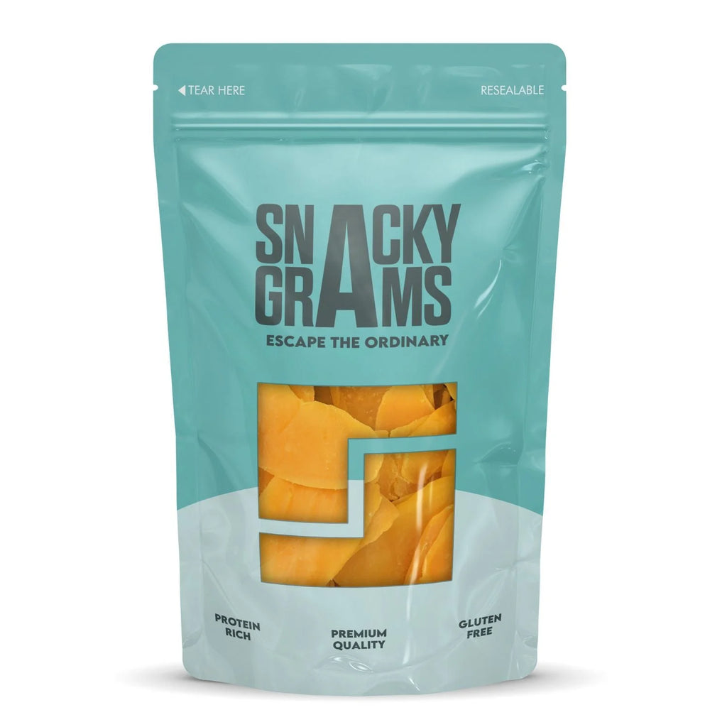 dried pineapple slices in a pouch of snacky grams 