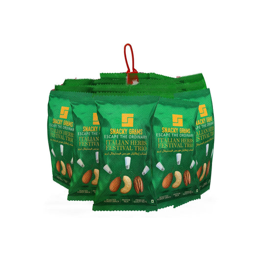 Italian Herbs Festival Trio (Packets of 15) - Snacky Grams