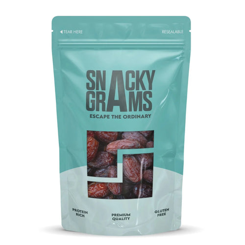 medjool dates in a pouch of snacky grams 