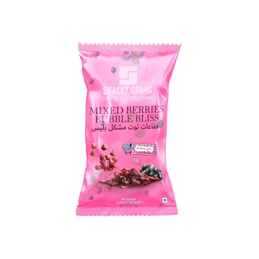 Mixed Berries Bubble Bliss (Packets of 15) - Snacky Grams