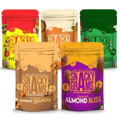 Snacky Grams Flavour Explosion Combo (Pack of 5)