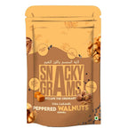 Walnuts peppered flavored in a pouch