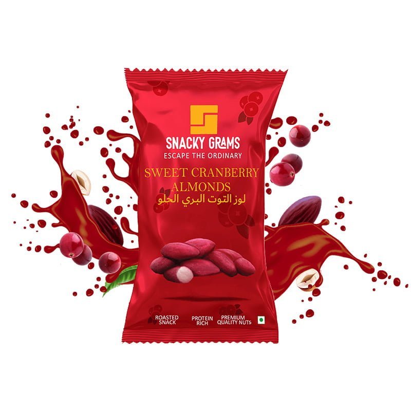 Sweet Cranberry Almond - Snacky Grams